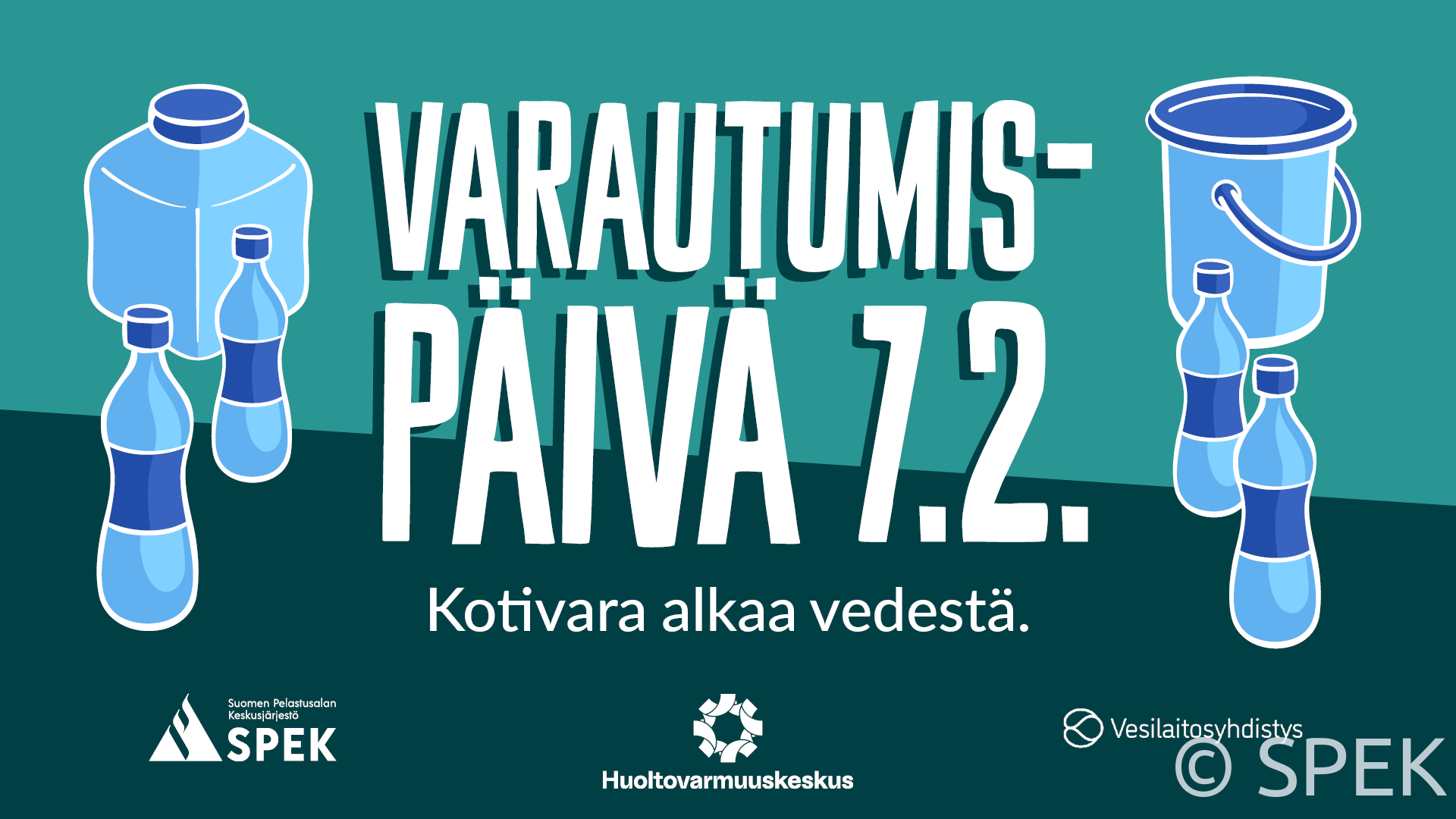 Vesiastioita vesi kotivarana